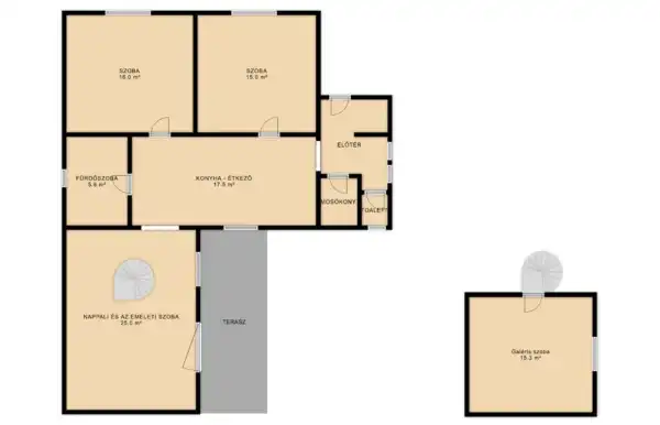 Eladó családi ház, Füzesabony 3 szoba 105 m² 52.9 M Ft