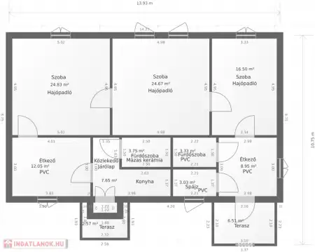 Eladó családi ház, Konyár 3 szoba 105 m² 12.9 M Ft