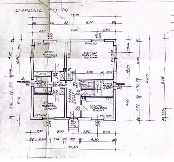 Eladó családi ház, Neszmély 3 szoba 110 m² 89 M Ft