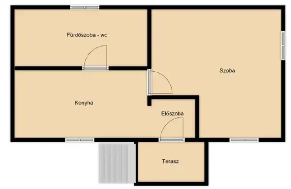 Eladó családi ház, Nyíregyháza 1 szoba 43 m² 20 M Ft