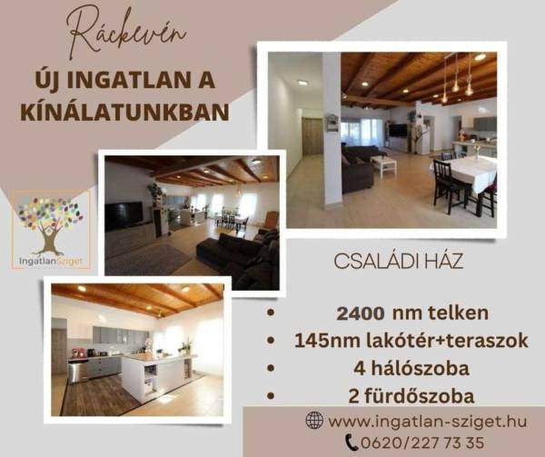 eladó családi ház, Ráckeve