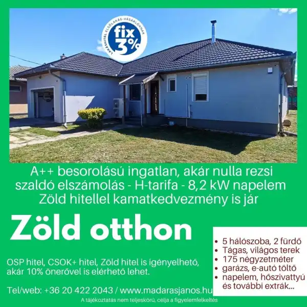 Eladó családi ház, Szigetszentmiklós 6 szoba 175 m² 139.9 M Ft