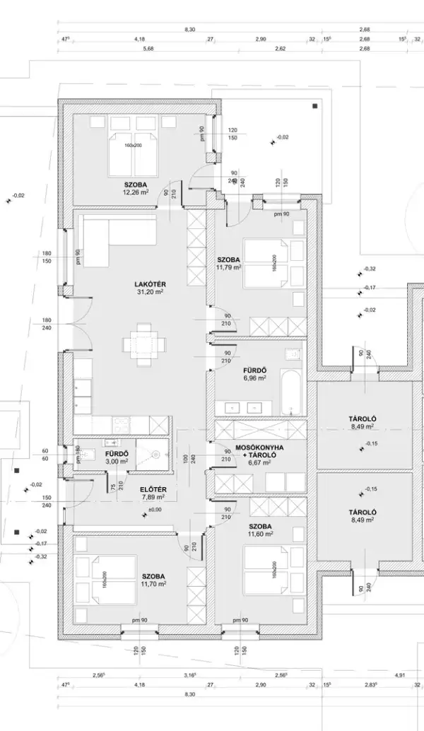 Eladó ikerház, Kosd 5 szoba 112 m² 99.9 M Ft