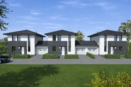 eladó ikerház, Taksony