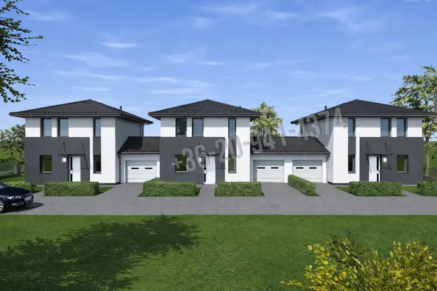 eladó ikerház, Taksony