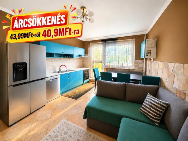 Eladó panellakás, Oroszlány 2+2 szoba 58 m² 40.9 M Ft