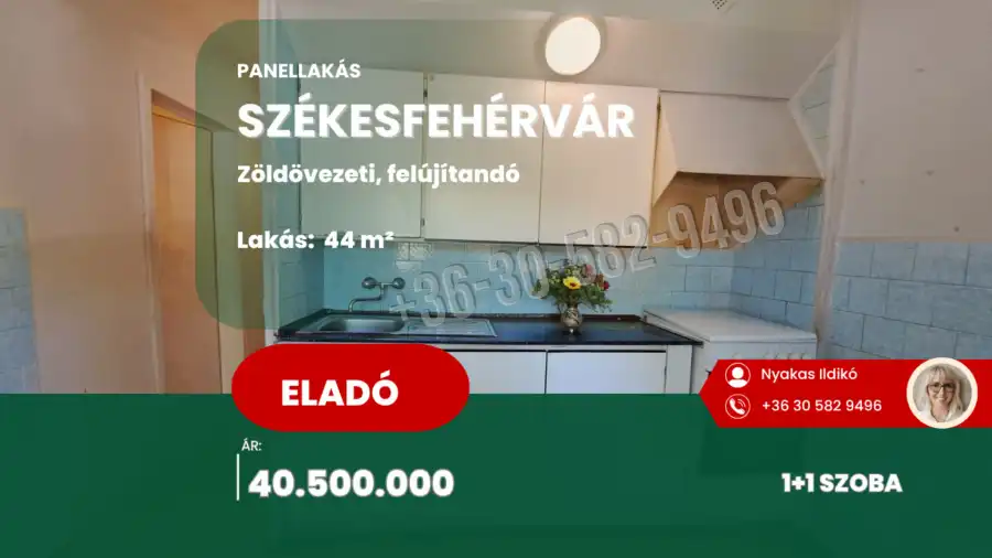 eladó panellakás, Székesfehérvár