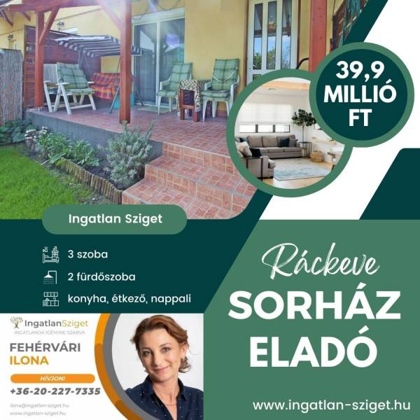 eladó sorház, Ráckeve