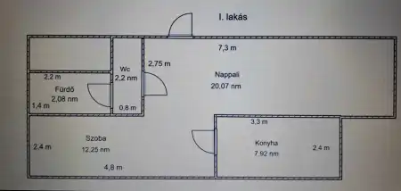 eladó téglalakás, Albertirsa