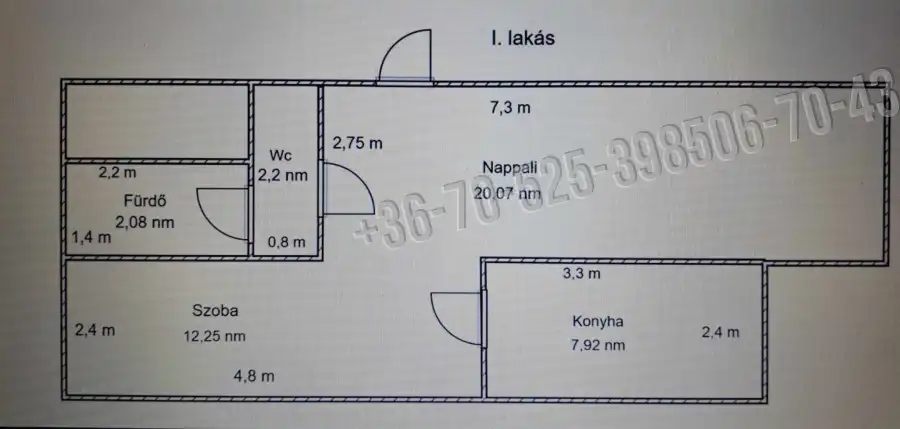 eladó téglalakás, Albertirsa