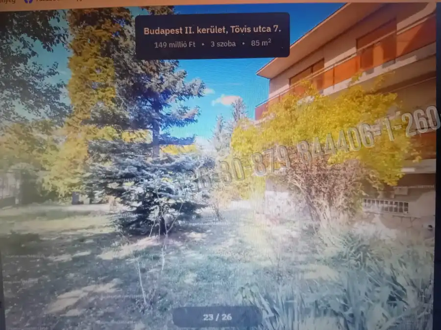 eladó téglalakás, Budapest, II. kerület