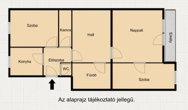 Eladó téglalakás, Budapest, IX. kerület 2+1 szoba 75 m² 94.9 M Ft
