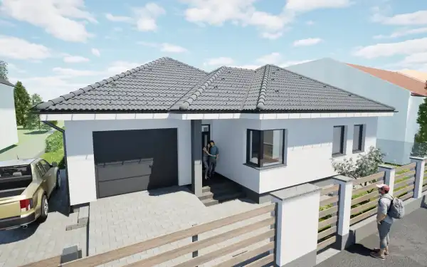 Eladó új építésű családi ház, Budapest, XVI. kerület 5 szoba 162 m² 253.5 M Ft