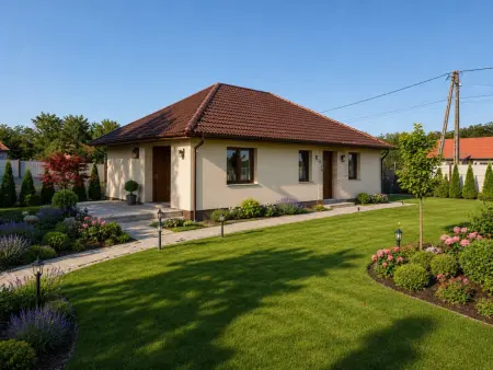 eladó új építésű családi ház, Erdőkertes