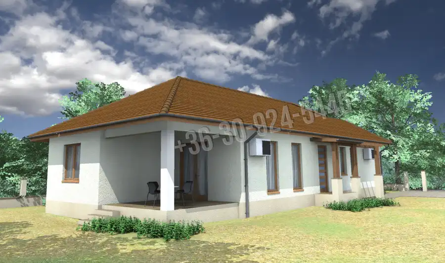 eladó új építésű családi ház, Erdőkertes