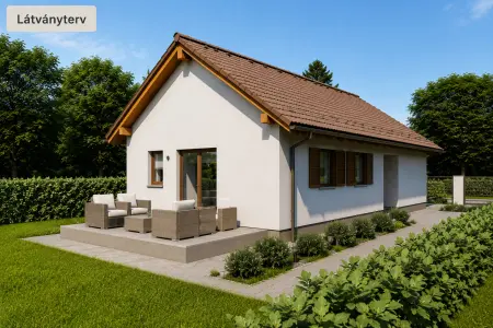 Eladó új építésű családi ház, Ráckeve 2 szoba 73 m² 72.9 M Ft