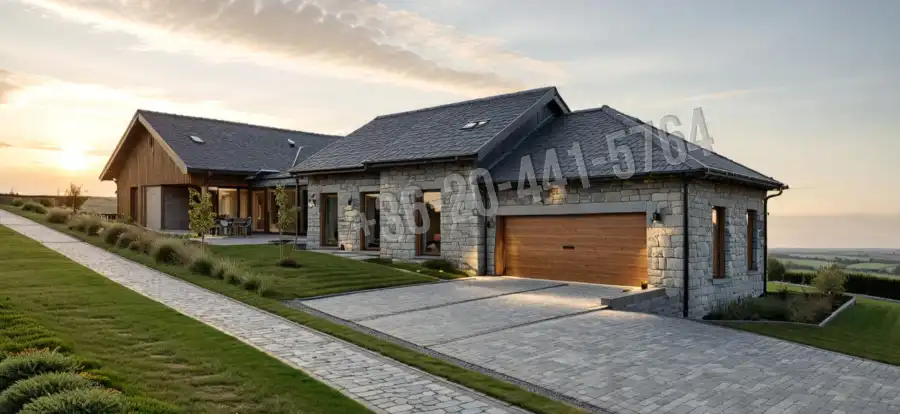 eladó új építésű családi ház, Vonyarcvashegy