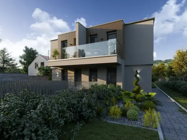 Eladó új építésű ikerház, Budapest, III. kerület 5 szoba 161 m² 269.99 M Ft