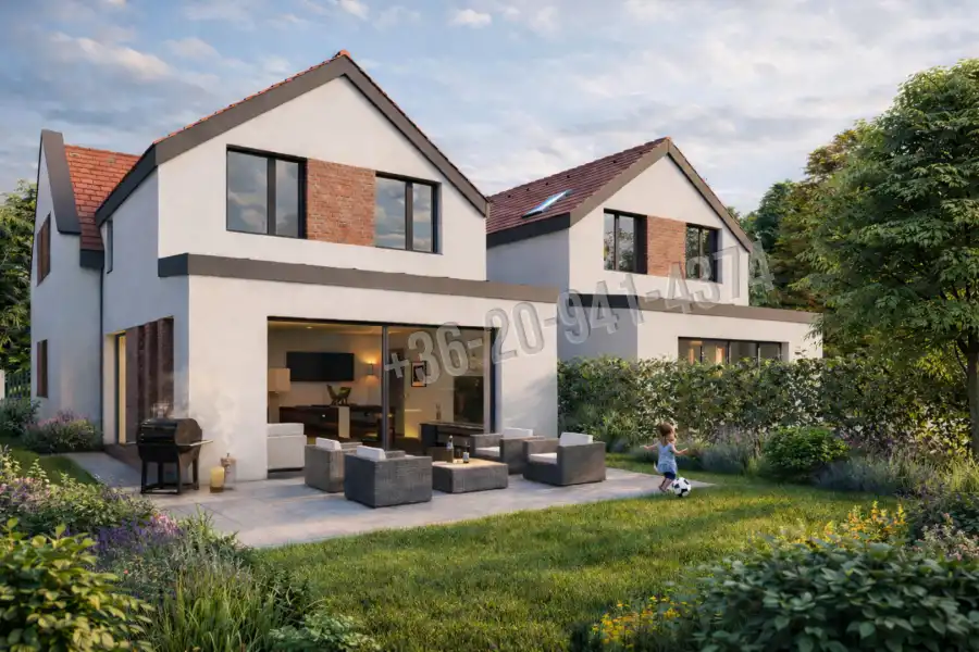 eladó új építésű ikerház, Dunaharaszti