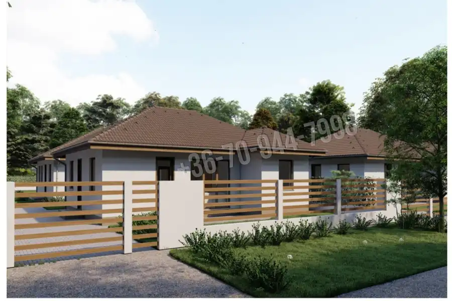 eladó új építésű ikerház, Dunavarsány