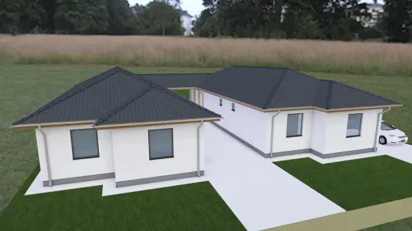 Eladó új építésű ikerház, Erdőkertes 5 szoba 116 m² 104.9 M Ft