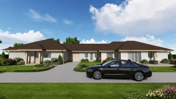 Eladó új építésű ikerház, Gödöllő 4 szoba 122 m² 125 M Ft