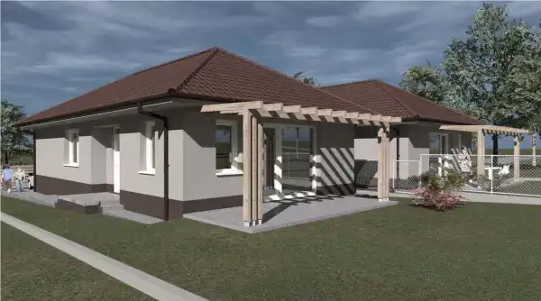 Eladó új építésű ikerház, Őrbottyán 4 szoba 93 m² 85.85 M Ft