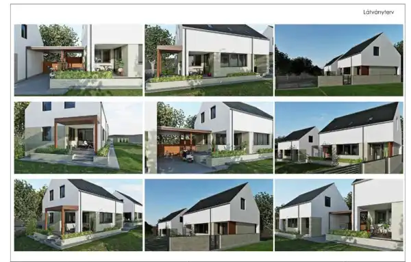 Eladó új építésű ikerház, Pásztó 3 szoba 122 m² 88.9 M Ft