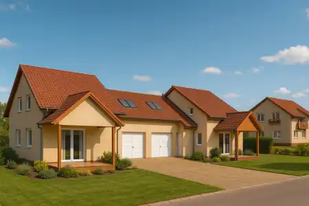 eladó új építésű ikerház, Taksony