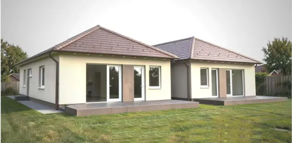 Eladó új építésű ikerház, Veresegyház 4 szoba 110 m² 119.99 M Ft