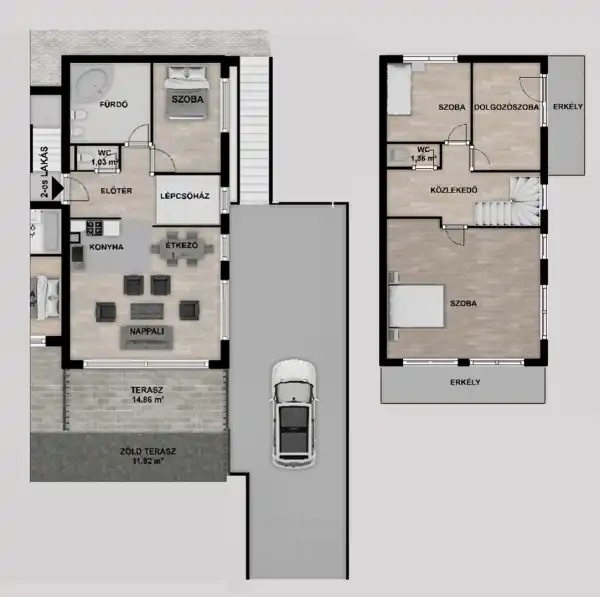 Eladó új építésű téglalakás, Budapest, XI. kerület 5 szoba 114 m² 237 M Ft