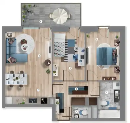 eladó új építésű téglalakás, Budapest, XIII. kerület