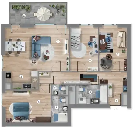 eladó új építésű téglalakás, Budapest, XIII. kerület