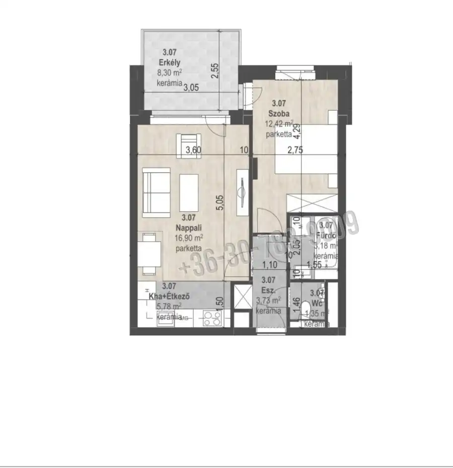 eladó új építésű téglalakás, Budapest, XIII. kerület