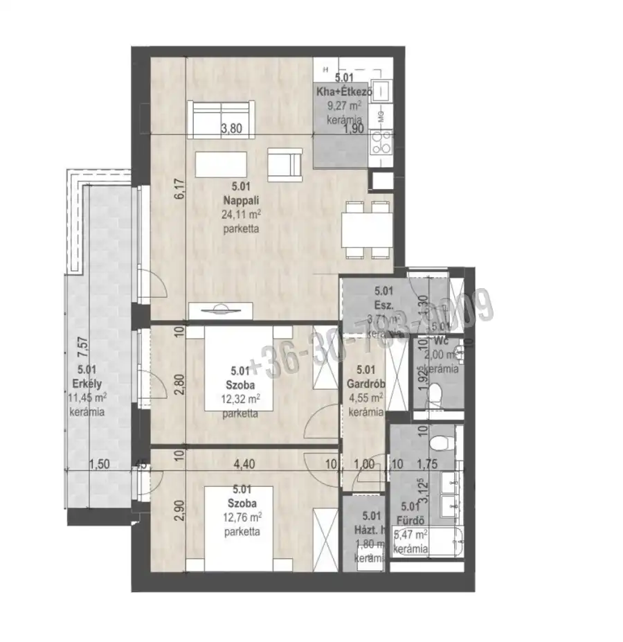 eladó új építésű téglalakás, Budapest, XIII. kerület