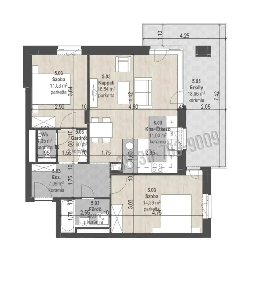 eladó új építésű téglalakás, Budapest, XIII. kerület