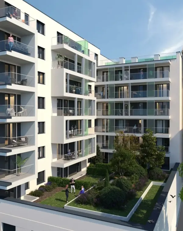 Eladó új építésű téglalakás, Budapest, XIII. kerület 2 szoba 45 m² 88.4 M Ft