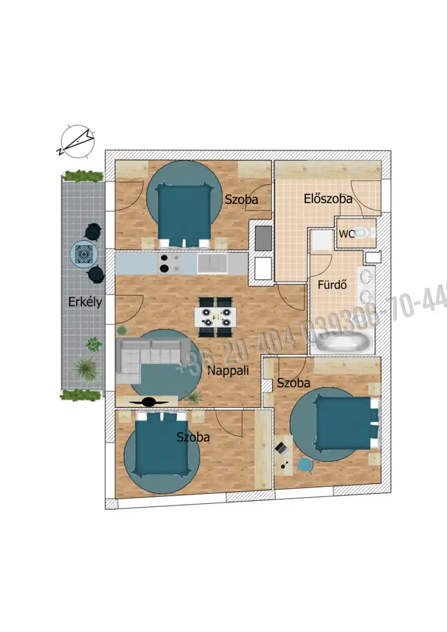 eladó új építésű téglalakás, Budapest, XIII. kerület