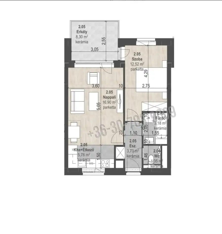 eladó új építésű téglalakás, Budapest, XIII. kerület