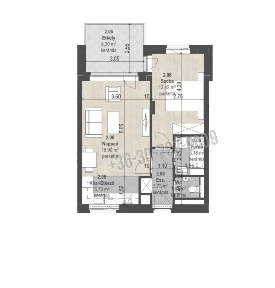 eladó új építésű téglalakás, Budapest, XIII. kerület