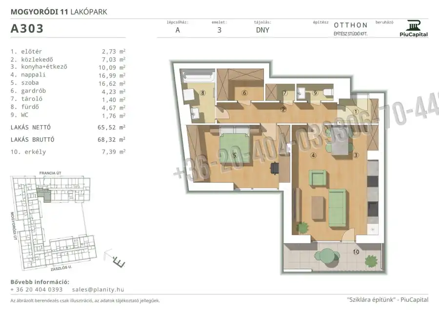 eladó új építésű téglalakás, Budapest, XIV. kerület