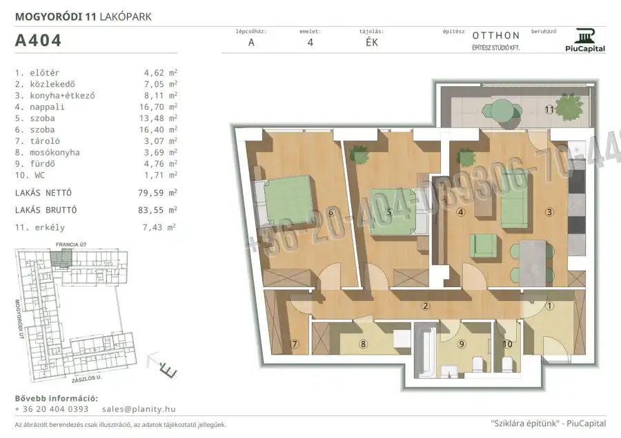 eladó új építésű téglalakás, Budapest, XIV. kerület