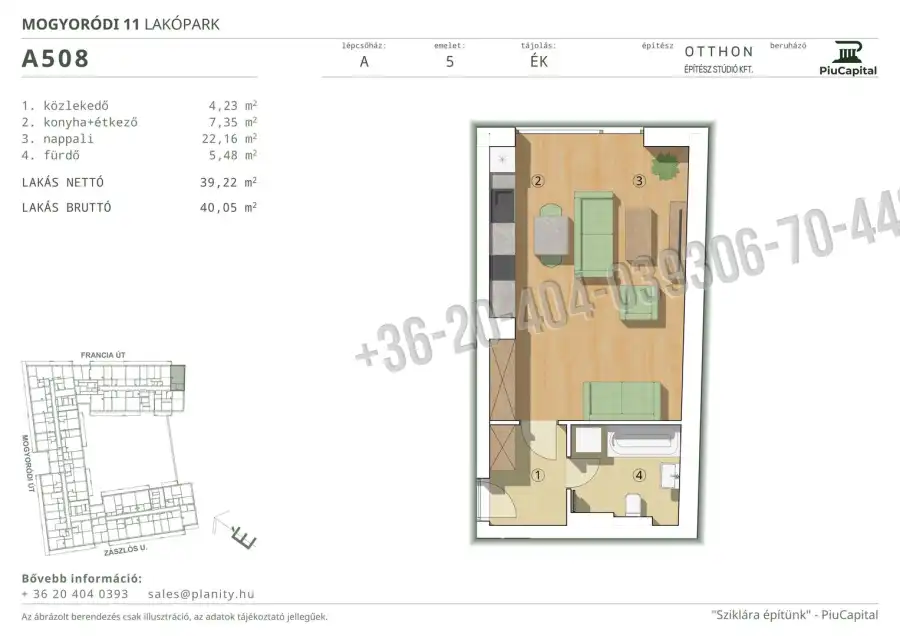 eladó új építésű téglalakás, Budapest, XIV. kerület