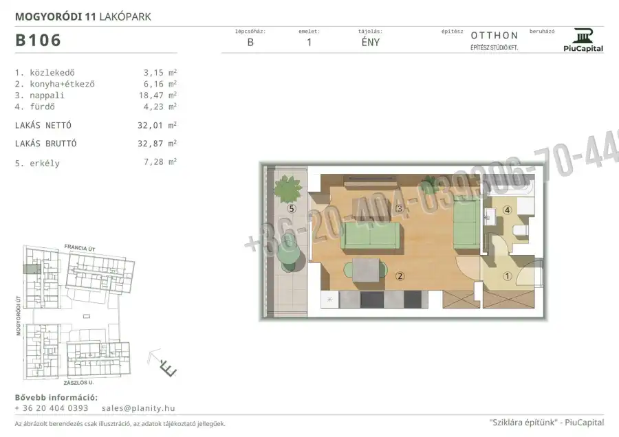 eladó új építésű téglalakás, Budapest, XIV. kerület