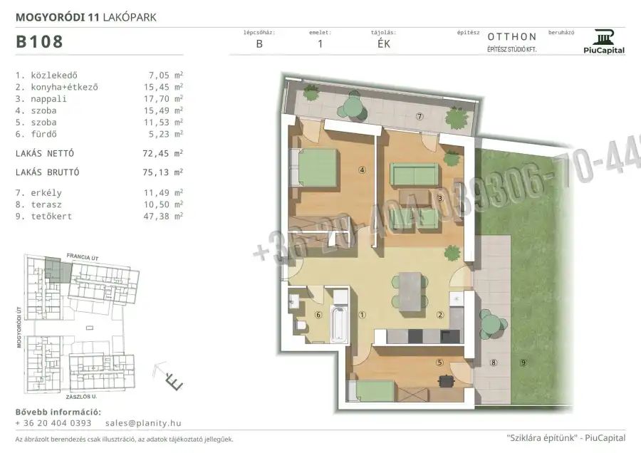 eladó új építésű téglalakás, Budapest, XIV. kerület