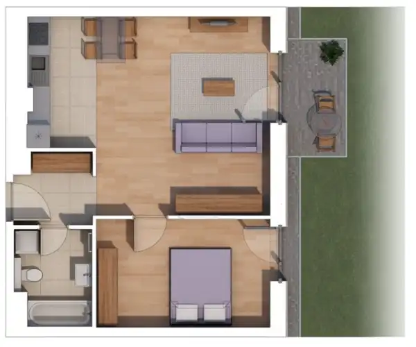 Eladó új építésű téglalakás, Budapest, XIV. kerület 2 szoba 51 m² 91.51 M Ft