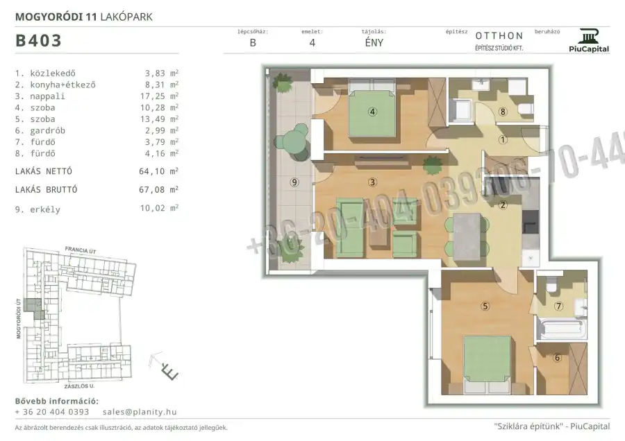 eladó új építésű téglalakás, Budapest, XIV. kerület