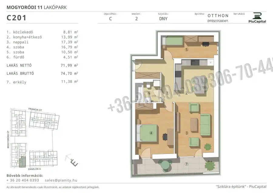 eladó új építésű téglalakás, Budapest, XIV. kerület