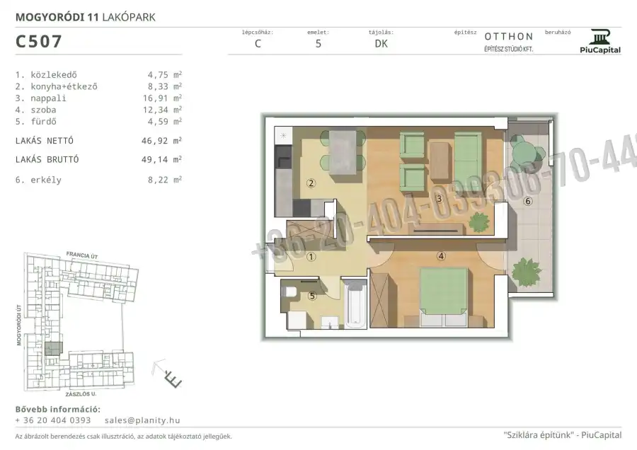 eladó új építésű téglalakás, Budapest, XIV. kerület