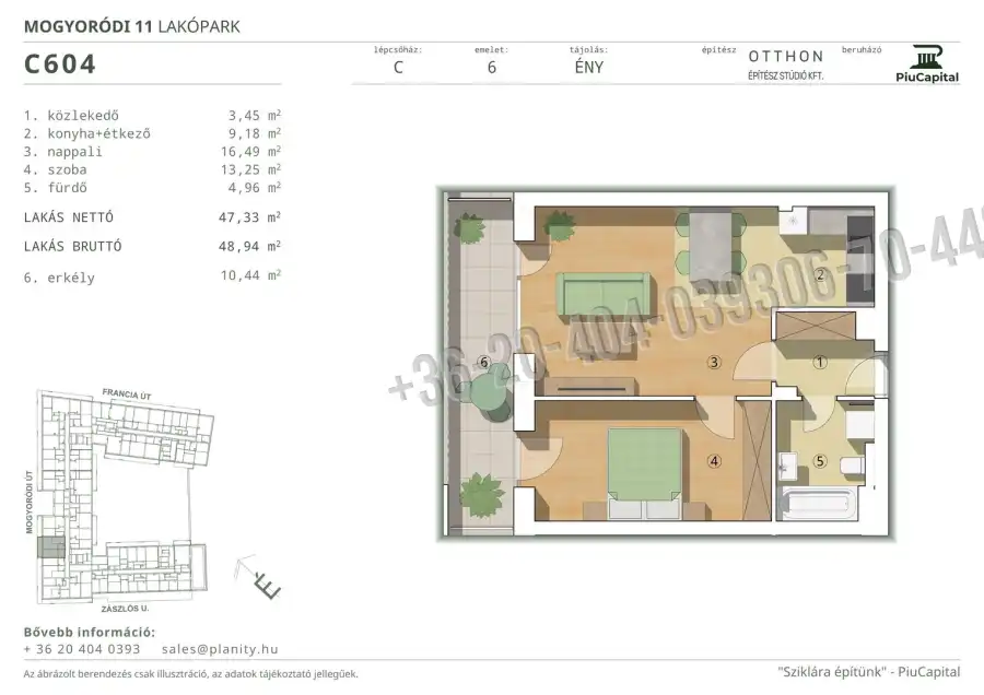 eladó új építésű téglalakás, Budapest, XIV. kerület